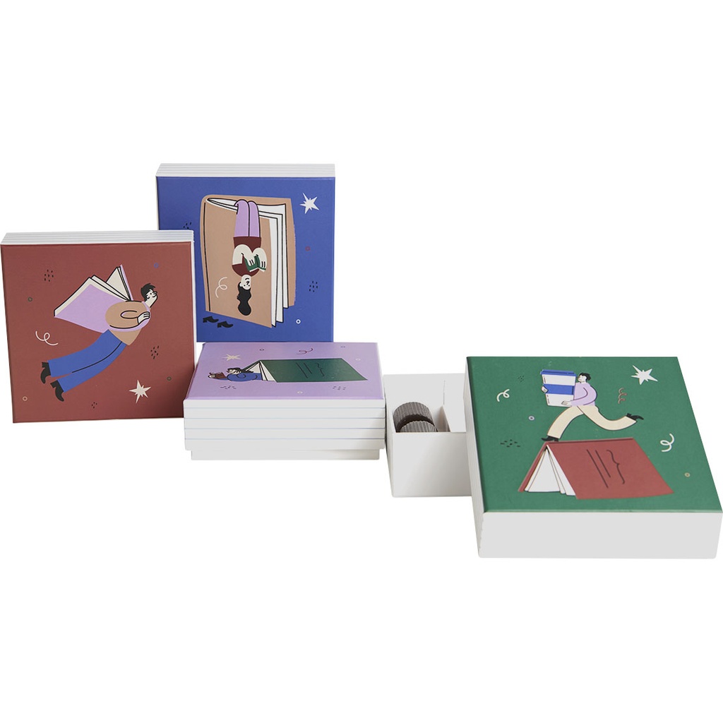 PLAY WITH BOOKS basic 10 assortment of 4