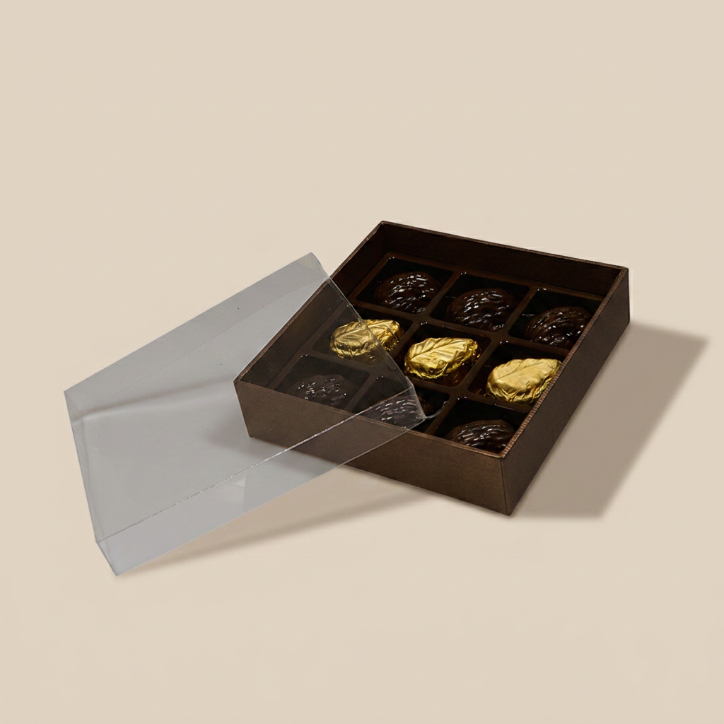 Terra transparent 9 chocolates