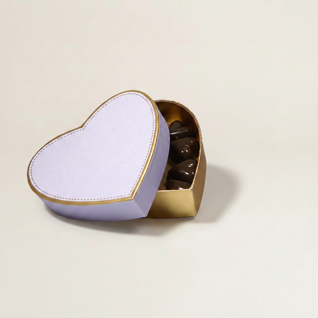Sweet Gold Herzbox lavendel
