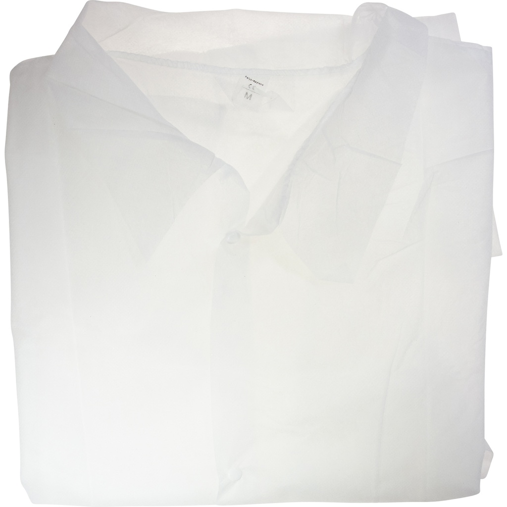 WHITE APRON M