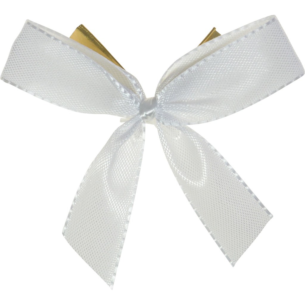 CLIP bow white 01