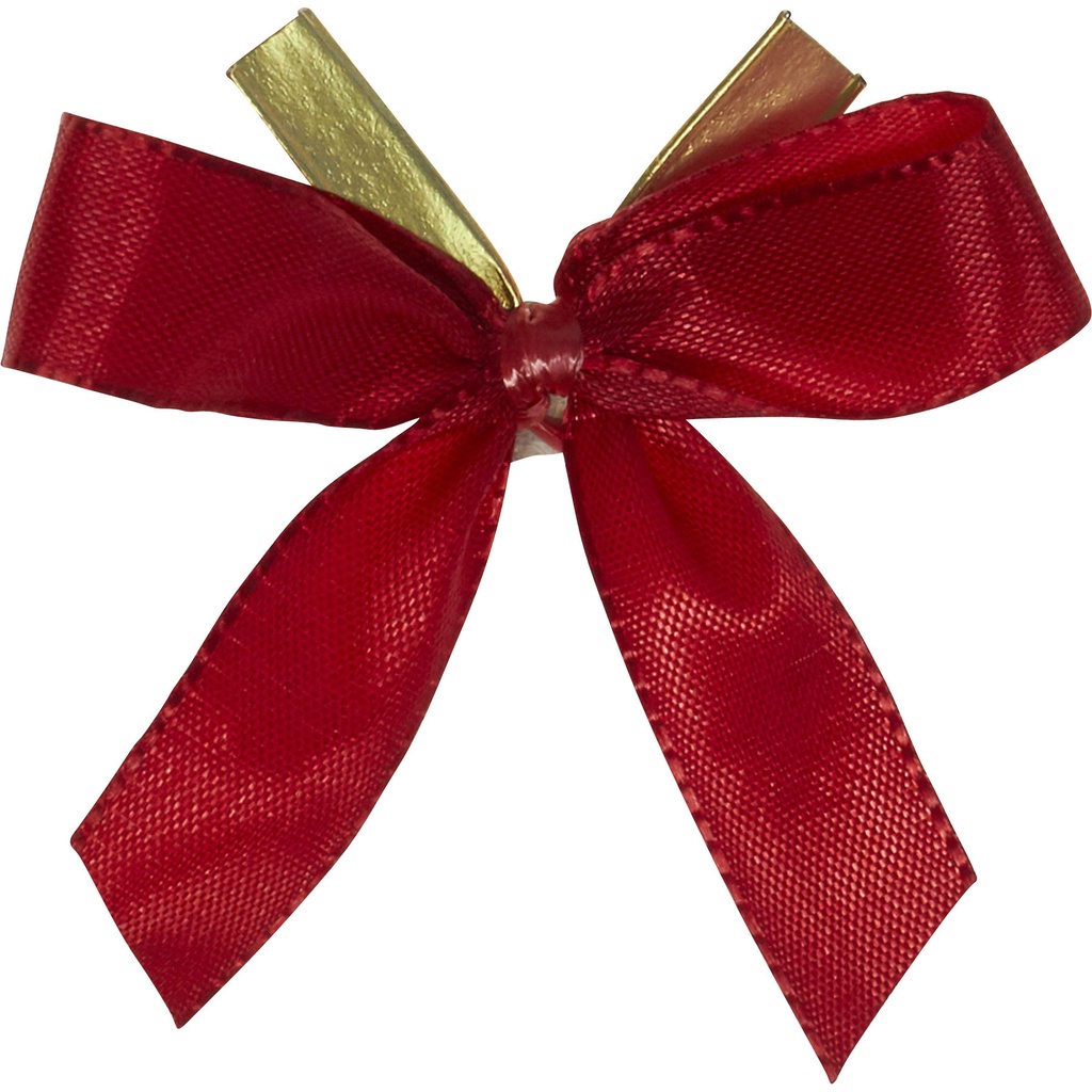 CLIP fiocco rosso 20