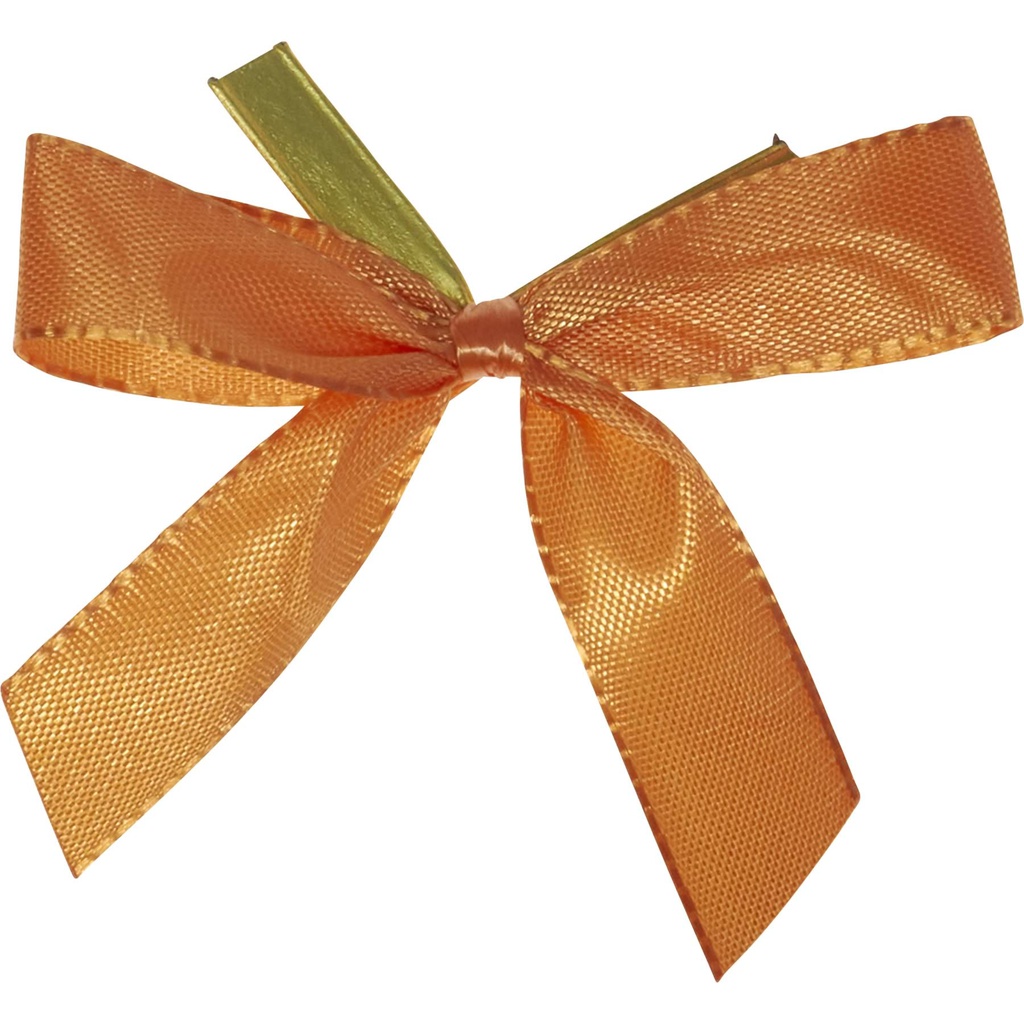 CLIP bow orange 41