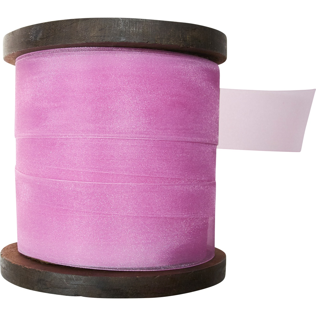 ORGANZA 40mm rosa 23