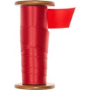 SATINA 25mm rouge 20