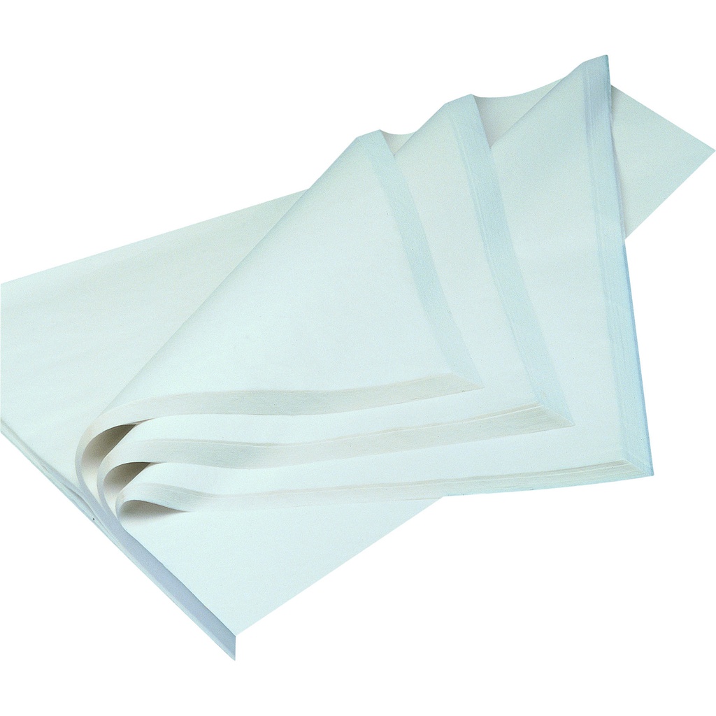 SEIDENPAPIER weiß