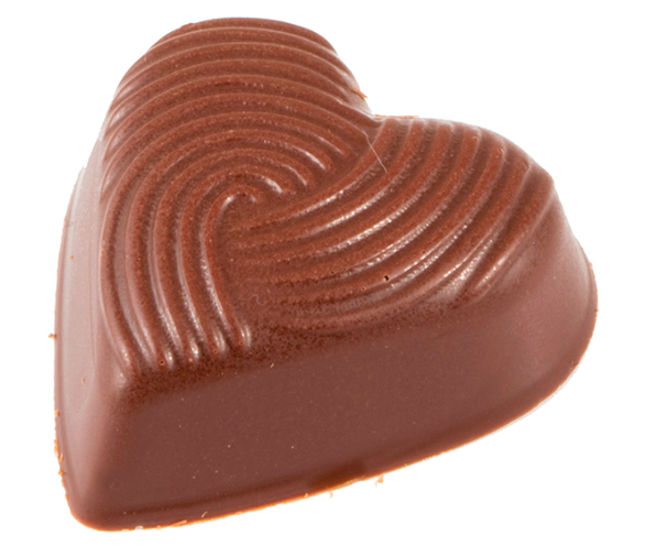 MOULD for pralines - heart