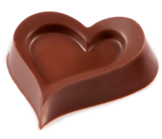 GIETVORM voor pralines - hart