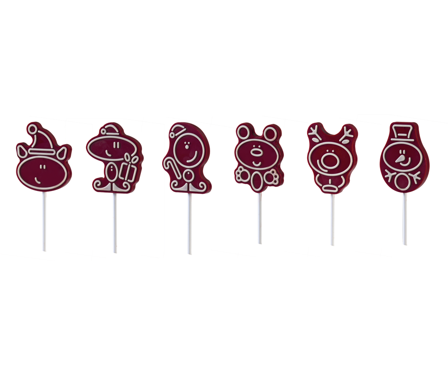 MOLD chocolate lollipop