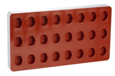 STAMPO IN SILICONE a forma di ananas