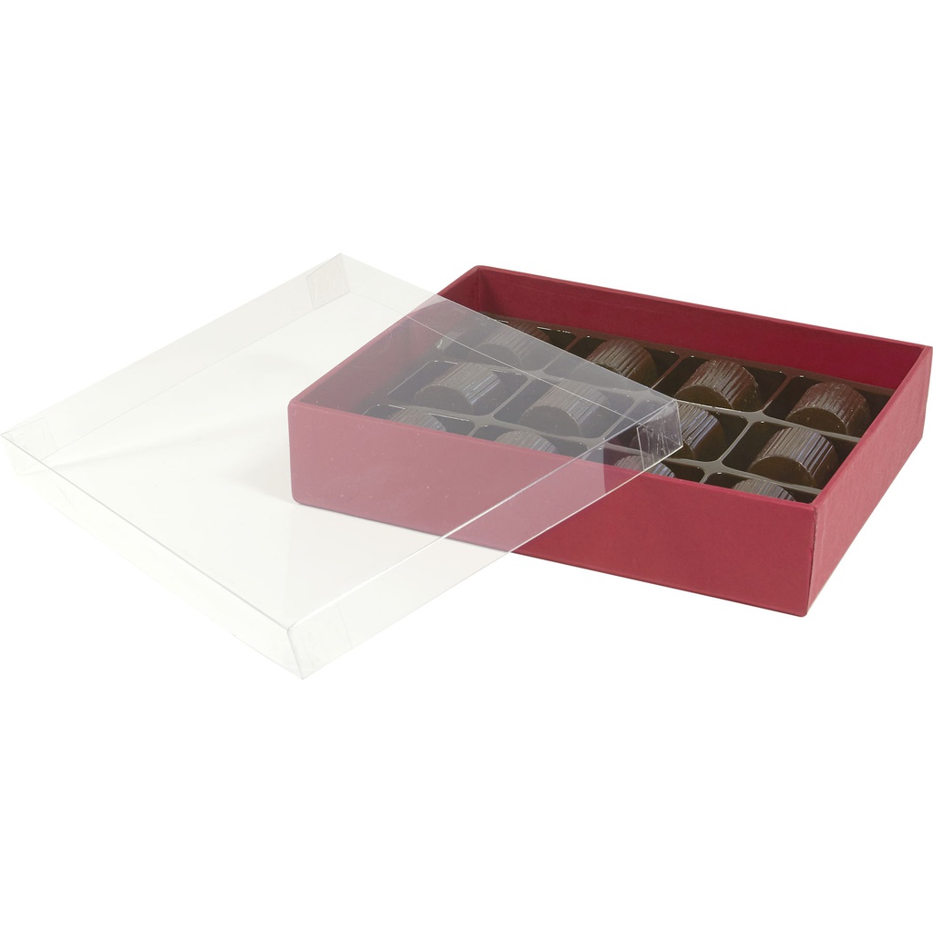 FRENCHY RED transparent 12