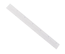 [MA*RIGA64] Plastic transparent rulers