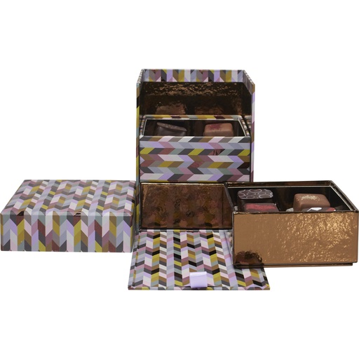[5532*40*03*99] NUIT FOLLE 3 tower round box 