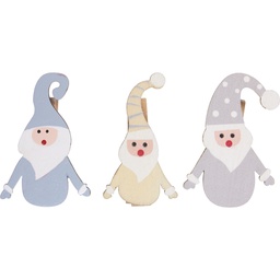 [4504*41*05*99] ALL MY FRIENDS 3 assorted santa clips