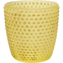 [7504*65*04*10] NUIT FOLLE Yellow candleholder big