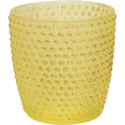 [7504*65*03*10] NUIT FOLLE Yellow candleholder small