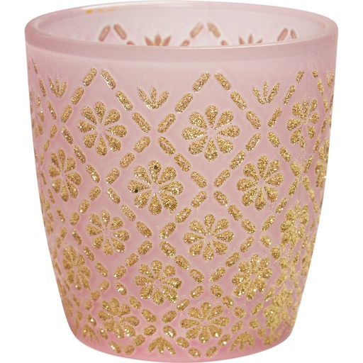 [7504*66*02*21] REGENCE Pink candleholder big