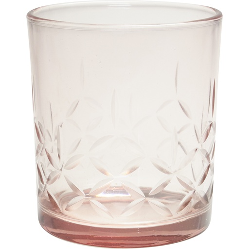 [7504*66*07*21] REGENCE Light pink candleholder medium