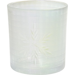 [7504*67*01*00] MANTEAU BLANC Snowflakes candlehoder small