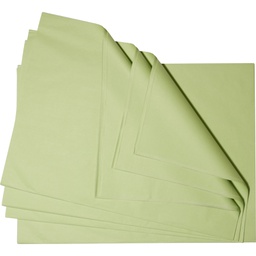 [3316*01*50*1100] SILK PAPER pastel green