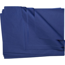 [3316*01*50*206] SILK PAPER navy blue