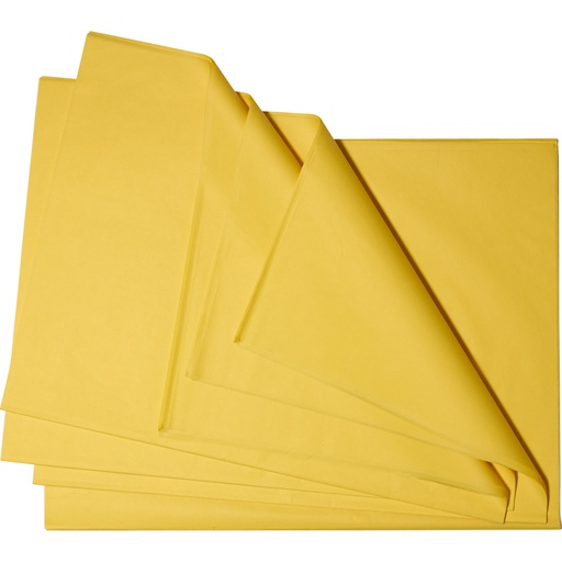 [3316*01*50*502***] SILK PAPER lemon yellow