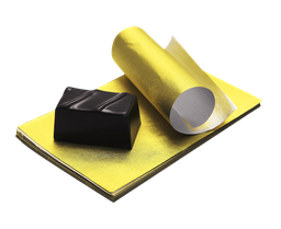 [3405*05*11*11] ALUMINIUM small sheet yellow