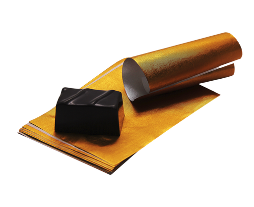 [3405*05*11*43] ALUMINIUM kleines Blattt orange