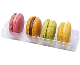 [3429*01*04*00] MACARON clear tray 04