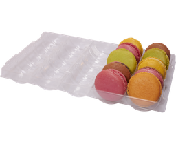 [3429*01*25*00] MACARON clear tray 25