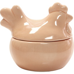 [7504*70*30*39] BLOOMY RABBIT ceramic chicken box