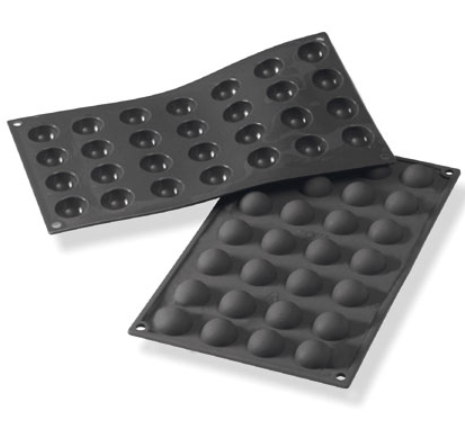 [MA*30SF502] SILICONE STAMPO  Mezza Sfera 502