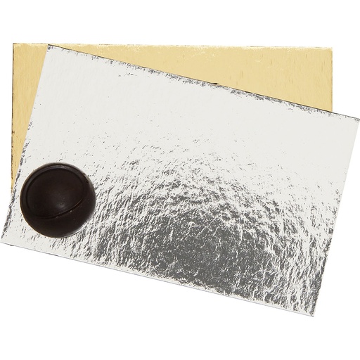 [3435*89*09*05***] CARTON OR/ARGENT pour sachet 09