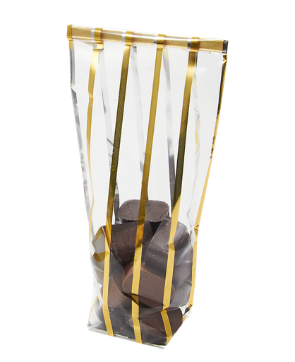 [3118*00*22*15] BAG with gold stripes