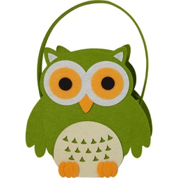 [7504*71*06*51] WARM SHADOW owl green big basket