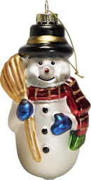 [6504*08*07*01] WINTER WONDERLAND snowman hanger