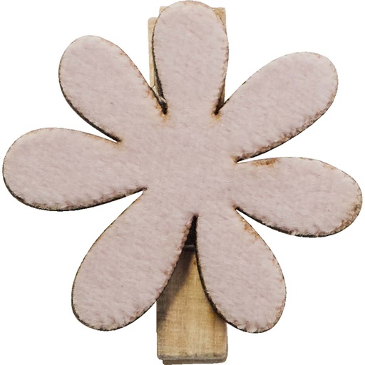 [4504*45*16*21] WELCOME SPRING flower clips pink