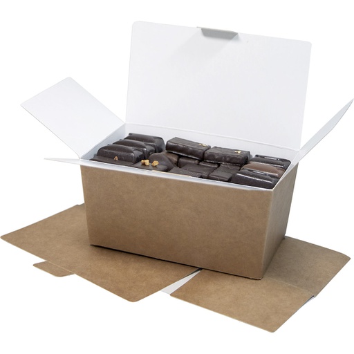 [3092*06*50*78] KRAFT - ballotin plat 500