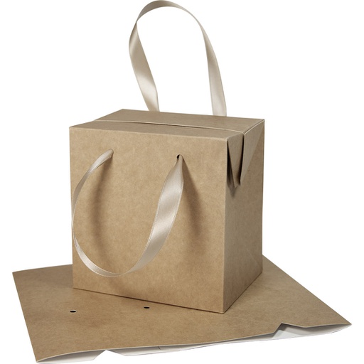 [3090*09*13*78***] KRAFT - scatola con maniglie