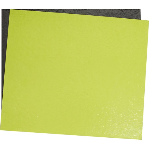 [3435*03*74*51***] FOGLIO DI CARTONE verde/nero foglio