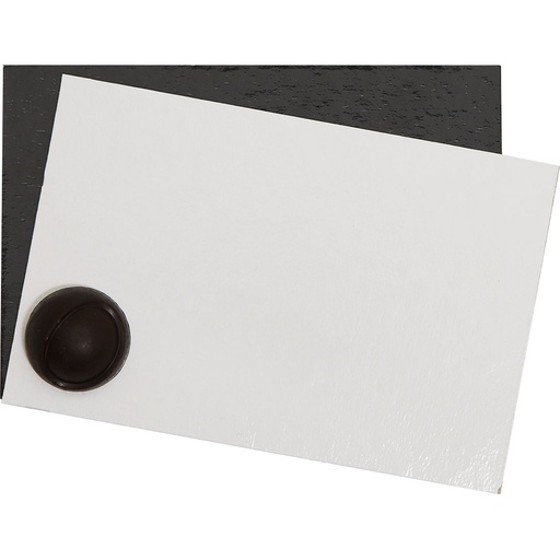 [3436*90*10*01] CARTON BLANC/NOIR pour sachet 10