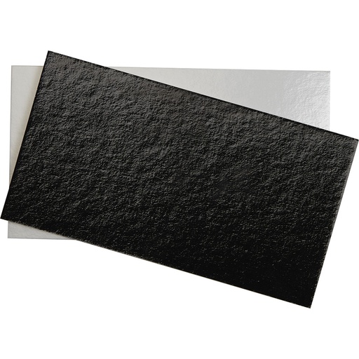 [3436*09*25*01] CARTON BLANC/NOIR pour boite buche 25