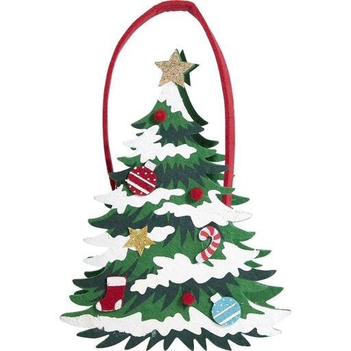 [7504*77*00*51] ALL UNDER THE TREE Xmas tree basket 