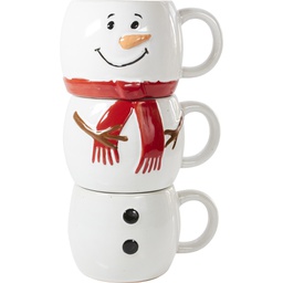 [7602*21*00*01] MY BEAR FRIEND.Snowman mug 