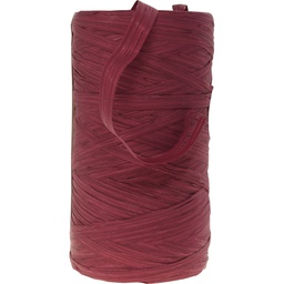 [2401*28*13*11] RAFFIA Burgundy