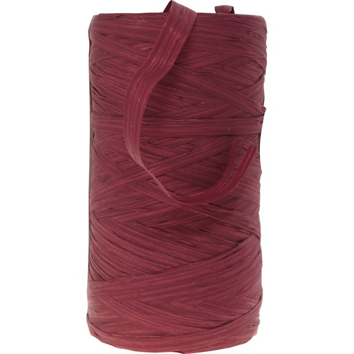 [2401*28*13*11] RAFFIA Burgundy