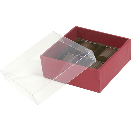 [3534*04*04*27***] FRENCHY RED transparente 04