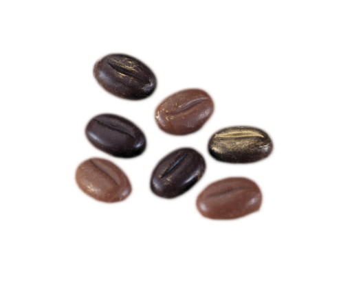 [MA*1281] MOULD for pralines - coffee beans