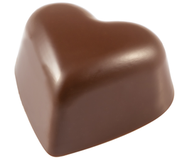 [MA*1526] MOULD for pralines - heart