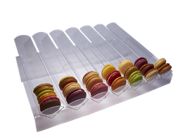 [MA*AG05701] MACARON - présentoir 7 lignes
